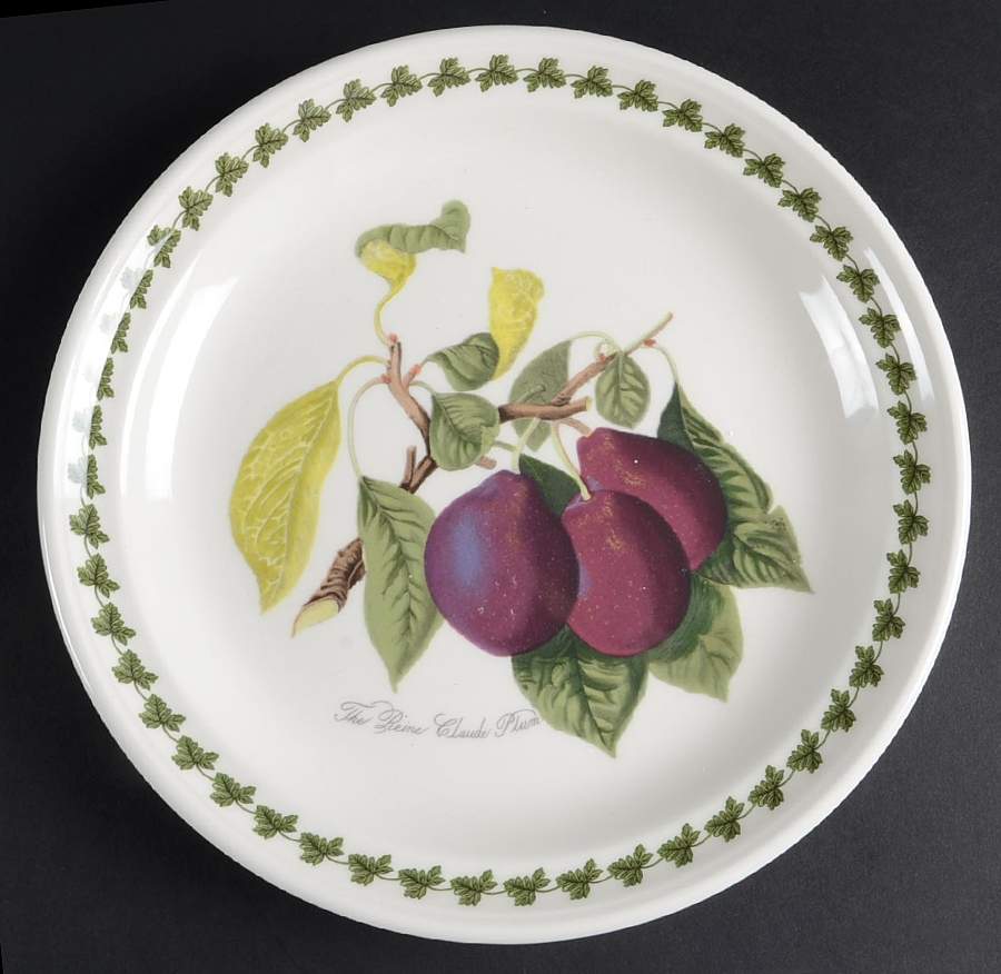 Pomona Dinner Plate w/Border Design by Portmeirion-1