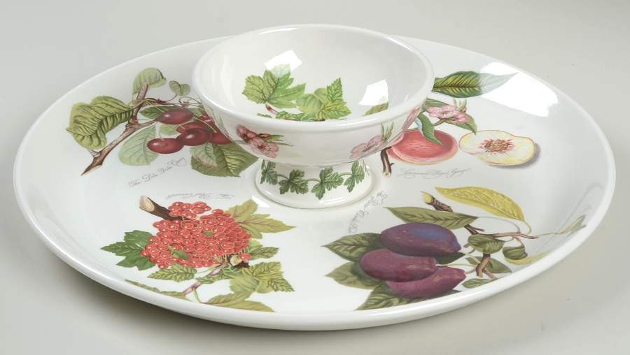 Pomona Chip/Dip Set (Uses Sorbet for Dip) by Portmeirion-1