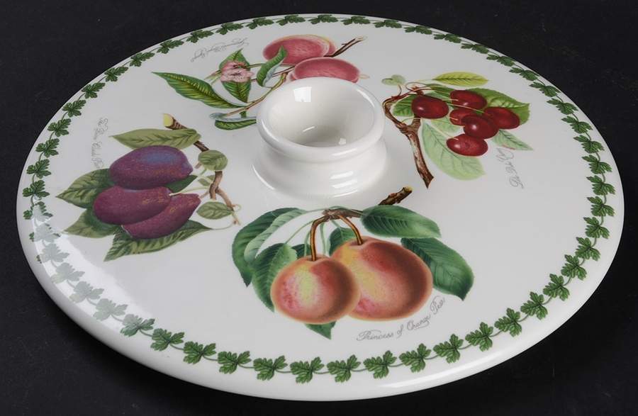 Pomona Lid for 1.5 Qt Drum Shaped Rd Cov Casserole by Portmeirion-1