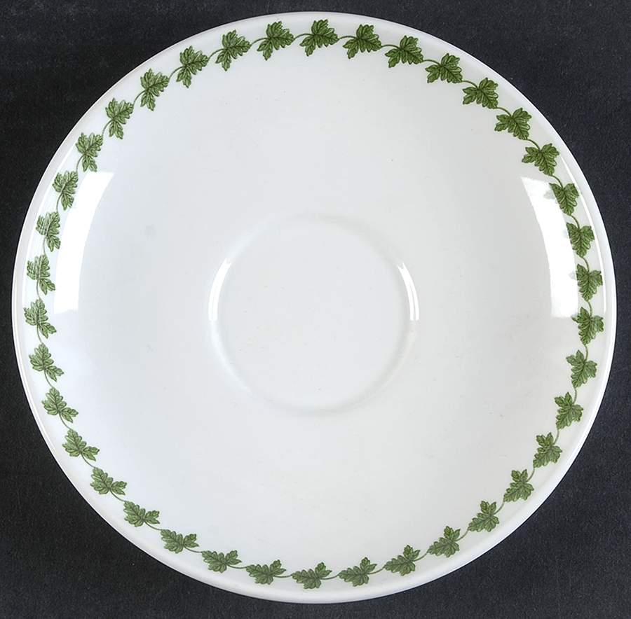 Pomona Saucer w/Laurel for Traditional Footed Cup by Portmeirion-1