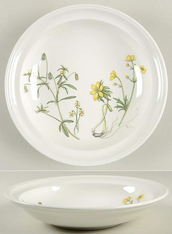 The Queen's Hidden Garden Rim Soup Bowl by Portmeirion-1