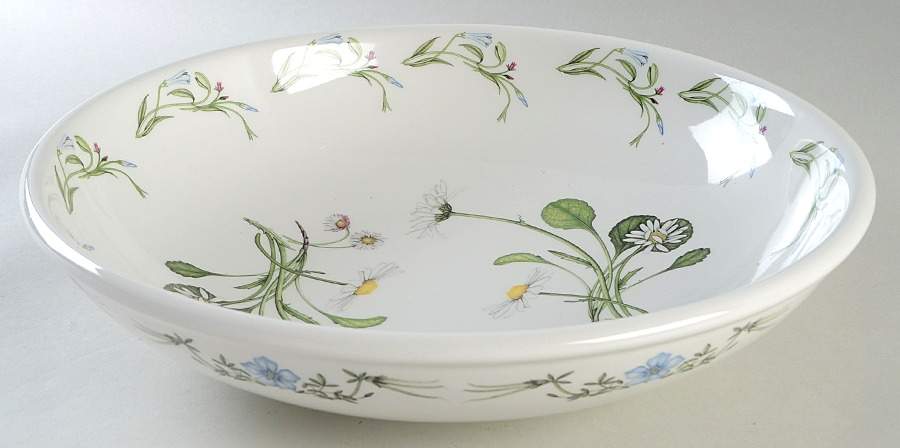 The Queen's Hidden Garden 13" Low Fruit/Pasta Bowl by Portmeirion-1