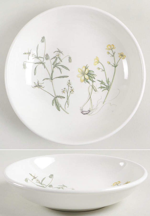 The Queen's Hidden Garden 8" Individual Pasta Bowl by Portmeirion-1