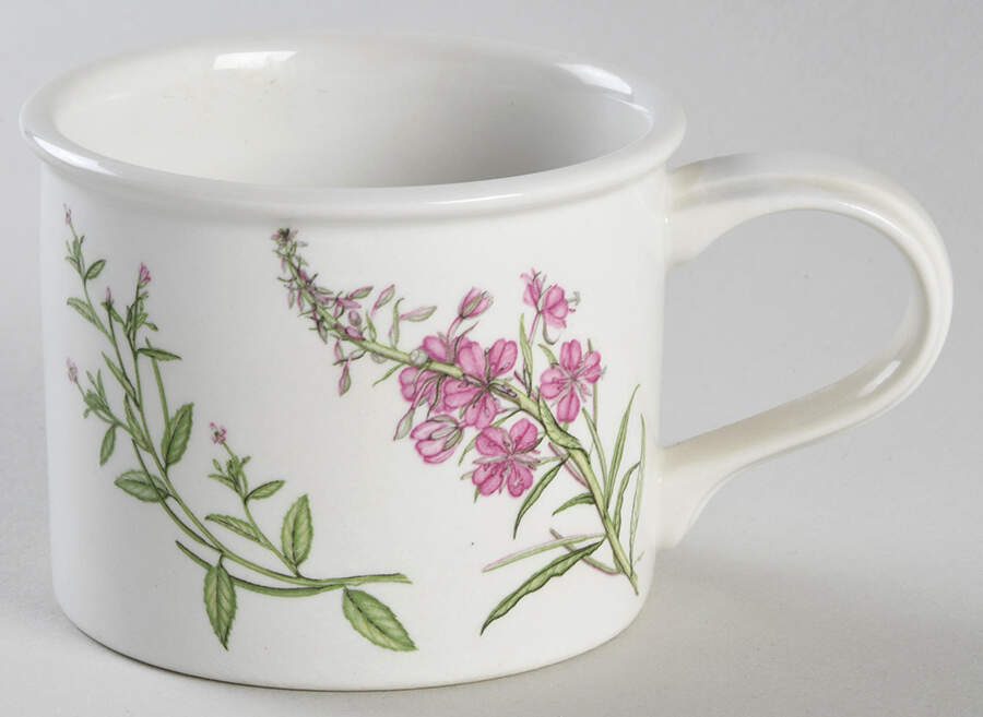 The Queen's Hidden Garden Flat Drum Cup by Portmeirion-1