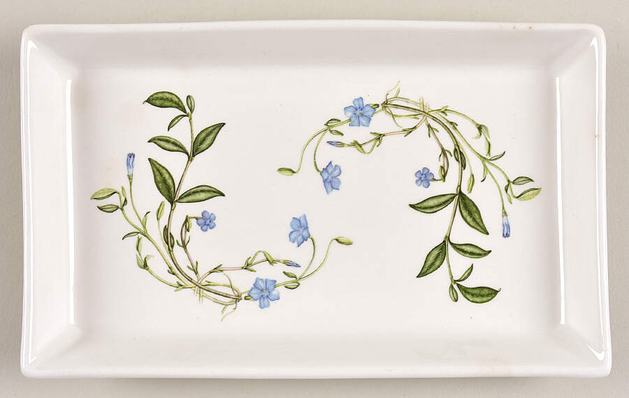 The Queen's Hidden Garden 1/4 Lb Butter No Lid by Portmeirion-1
