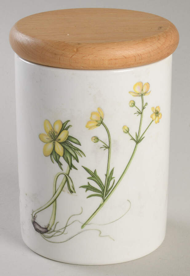 The Queen's Hidden Garden 4" Storage Jar & Lid by Portmeirion-1