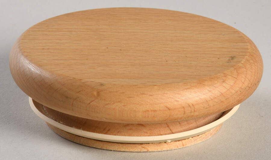 The Queen's Hidden Garden Lid for 4" Storage Jar by Portmeirion-1