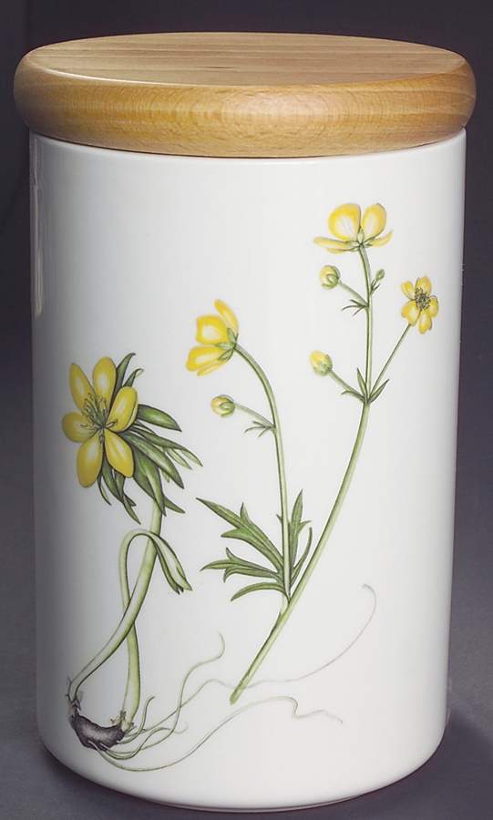 The Queen's Hidden Garden 6" Storage Jar & Lid by Portmeirion-1
