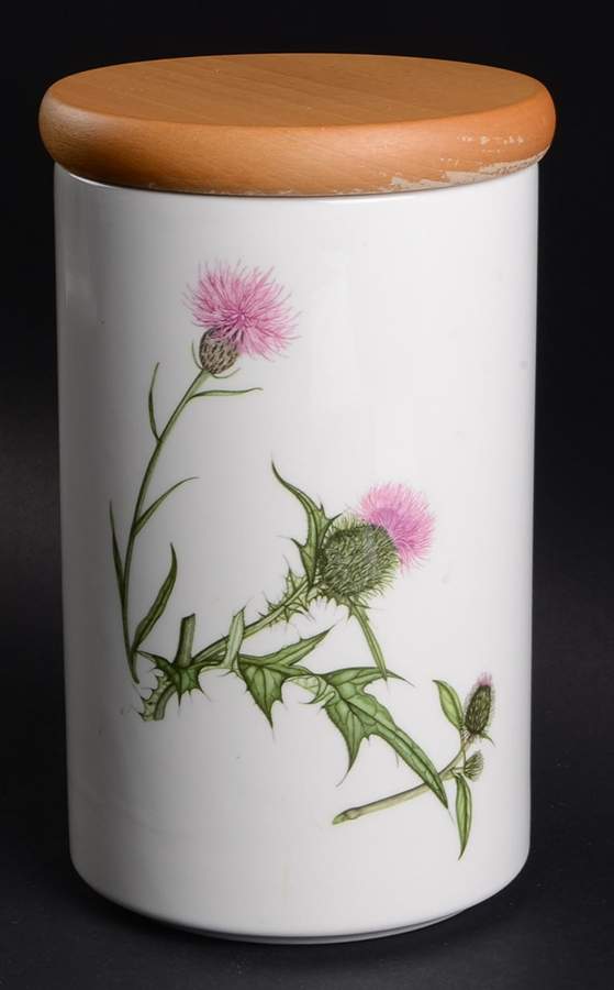 The Queen's Hidden Garden 7" Storage Jar & Lid by Portmeirion-1
