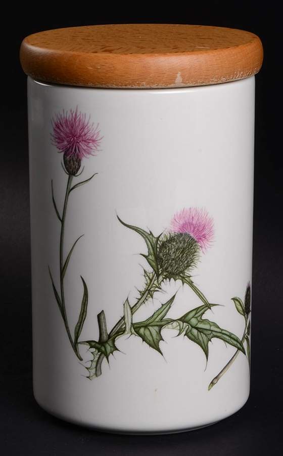 The Queen's Hidden Garden 6" Storage Jar & Lid by Portmeirion-1