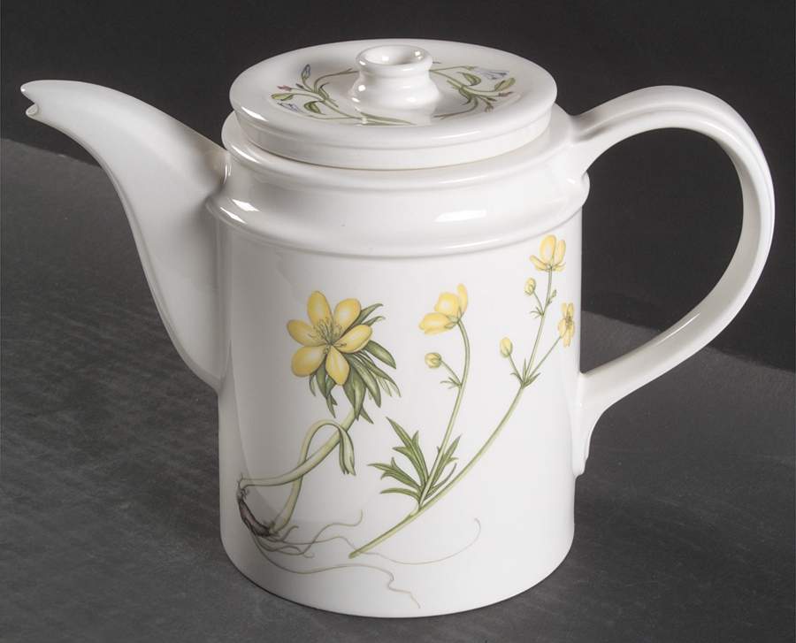 The Queen's Hidden Garden Tea/Coffee Pot & Lid by Portmeirion-1