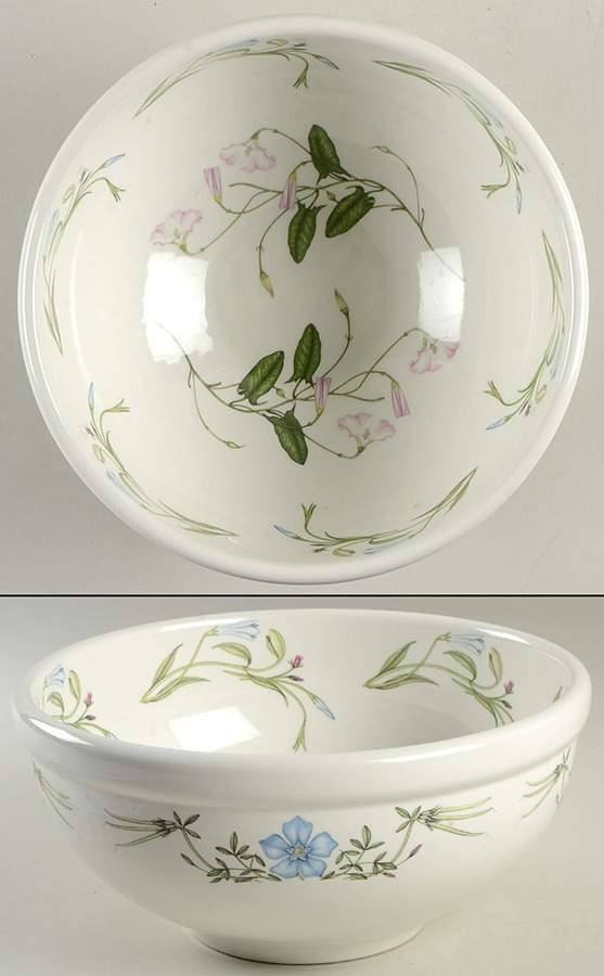 The Queen's Hidden Garden 10" Large Salad Serving Bowl by Portmeirion-1