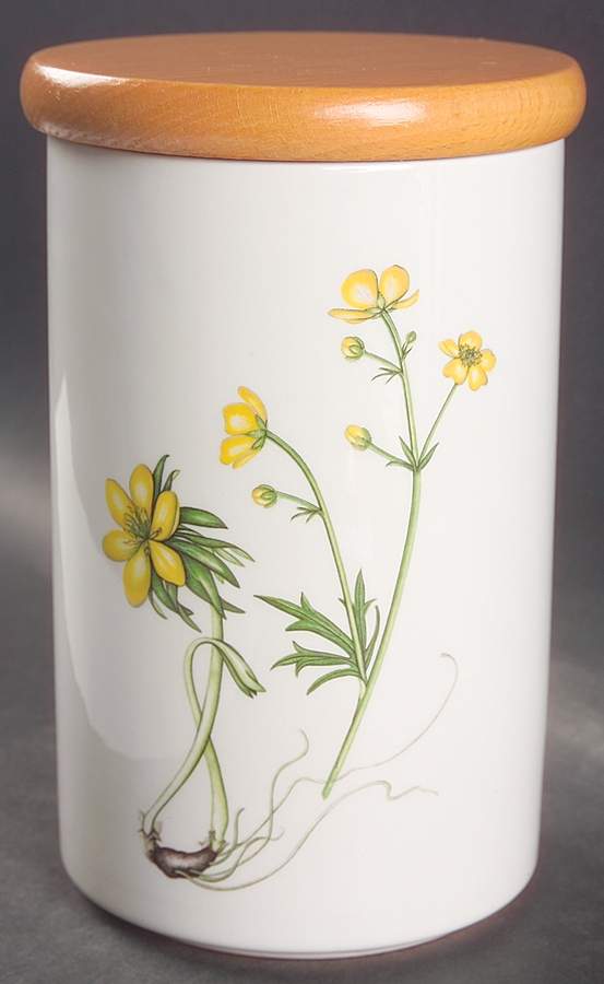 The Queen's Hidden Garden 7" Storage Jar & Lid by Portmeirion-1