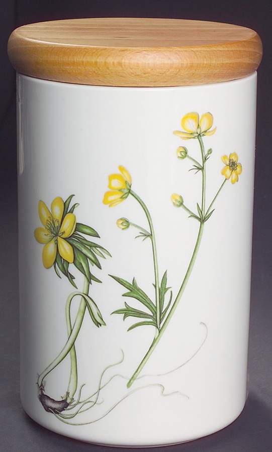 The Queen's Hidden Garden 5" Storage Jar & Lid by Portmeirion-1