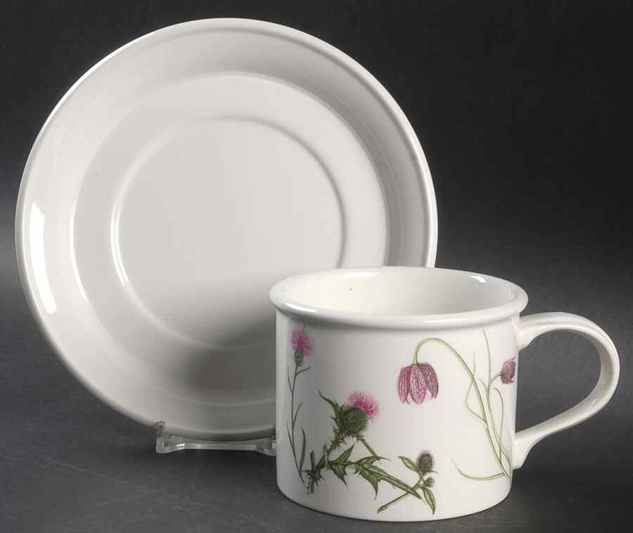 The Queen's Hidden Garden Breakfast Cup & Saucer Set by Portmeirion-1