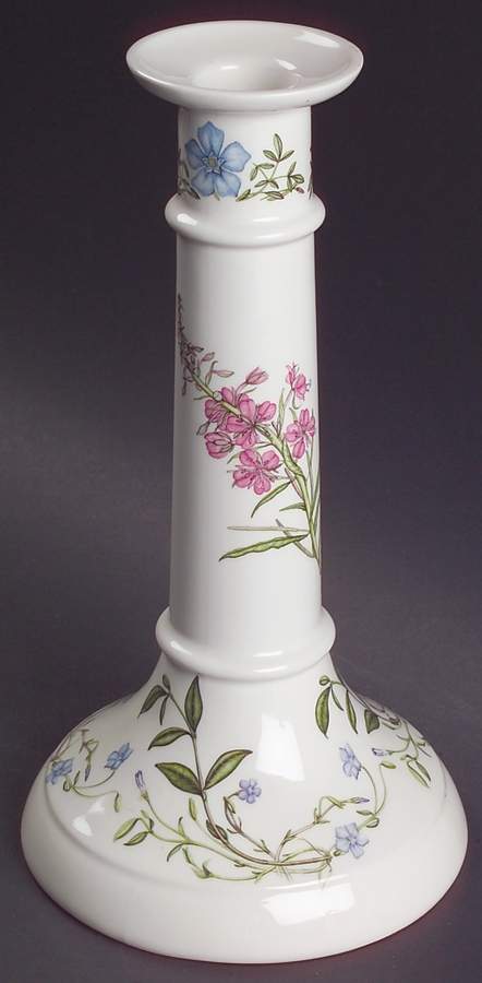 The Queen's Hidden Garden 9" Tall Candlestick by Portmeirion-1