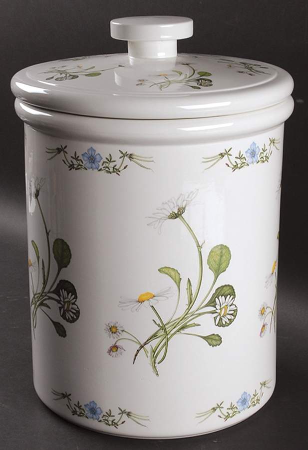 The Queen's Hidden Garden Bread Crock with Lid by Portmeirion-1