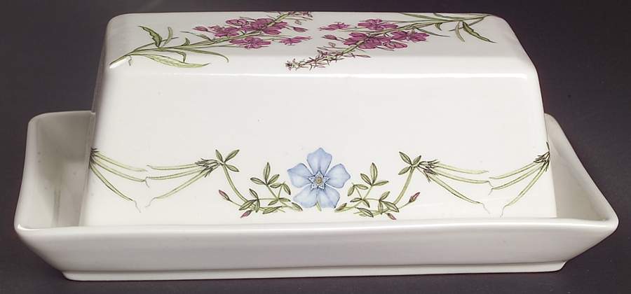 The Queen's Hidden Garden 1/4 Lb Covered Butter by Portmeirion-1