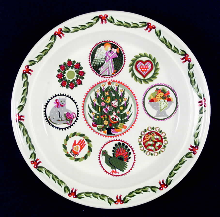 Spirit of Christmas Dinner Plate by Portmeirion-1