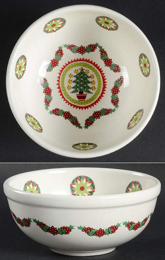 Spirit of Christmas Individual Salad Bowl by Portmeirion-1