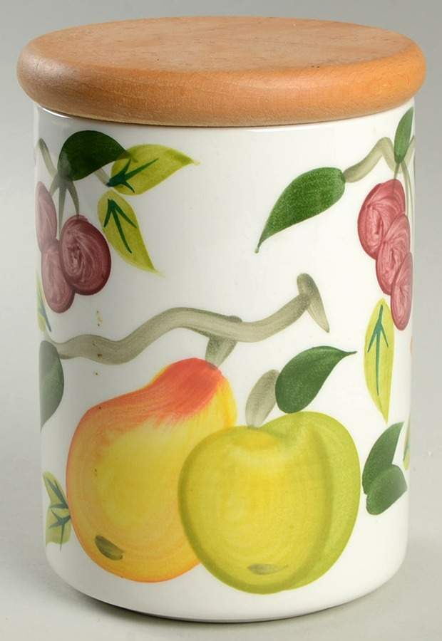 Summer Fruit Medium Canister & Lid by Portmeirion-1