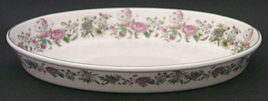 Summer Garland 11" Oval Baker by Portmeirion-1