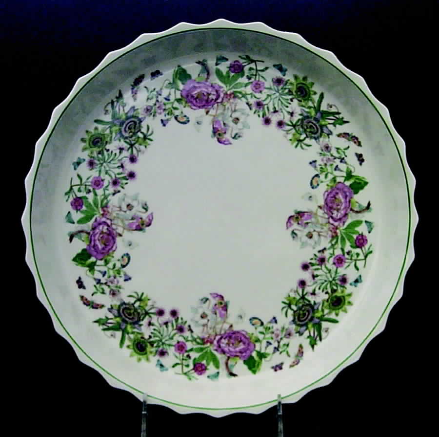 Summer Garland 10" Quiche by Portmeirion-1