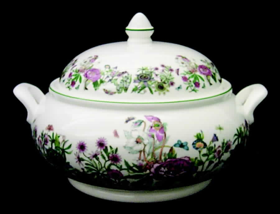 Summer Garland Round Covered Vegetable by Portmeirion-1