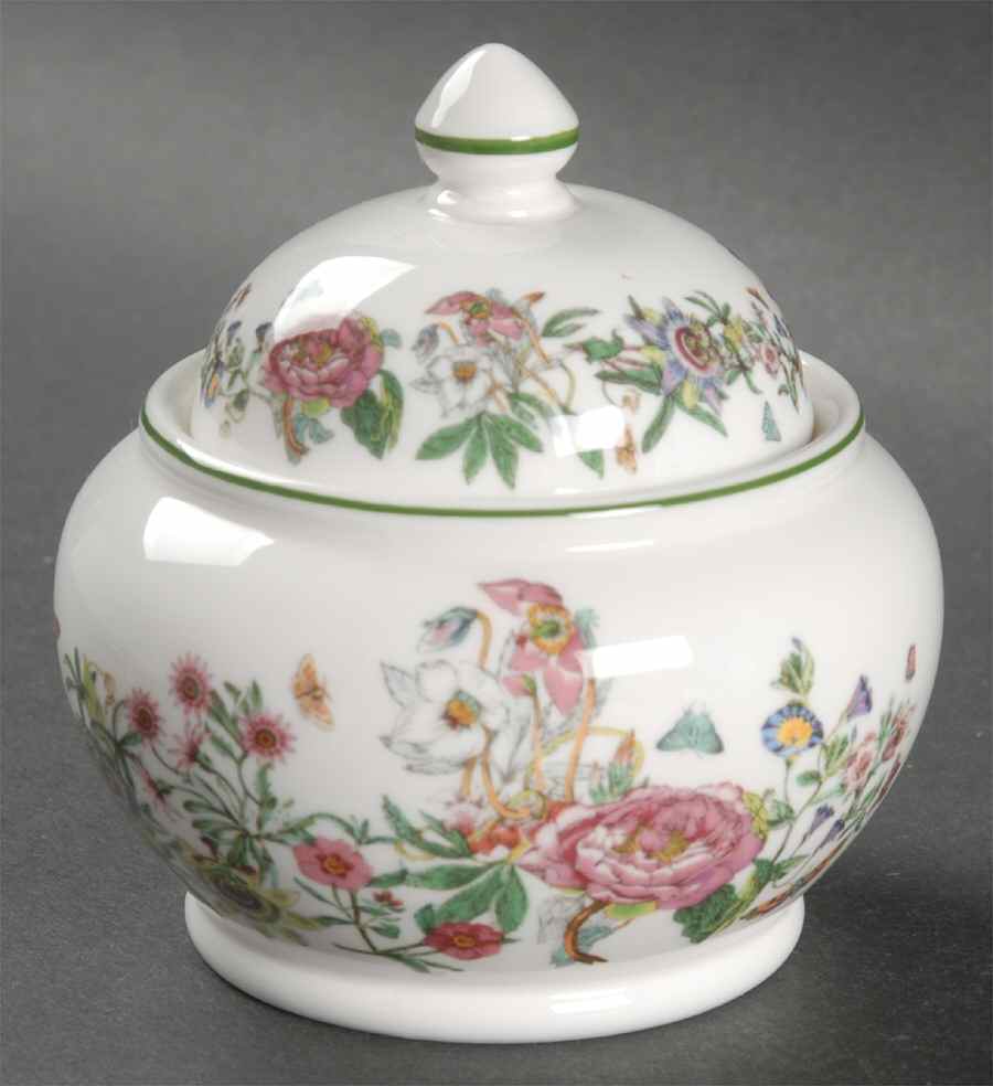 Summer Garland Sugar Bowl & Lid by Portmeirion-1