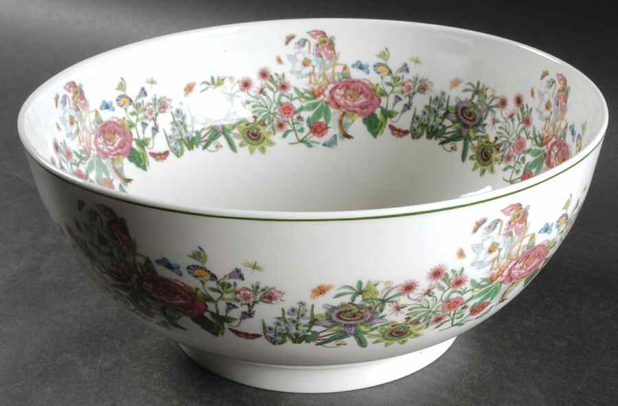 Summer Garland 10" Large Salad Serving Bowl by Portmeirion-1