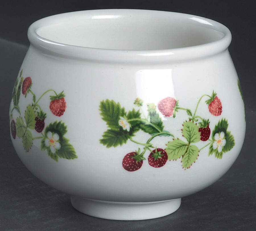 Summer Strawberries Sugar Bowl No Lid by Portmeirion-1