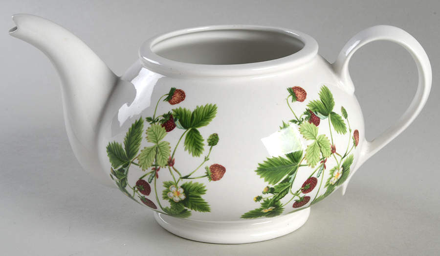 Summer Strawberries Small Teapot No Lid by Portmeirion-1