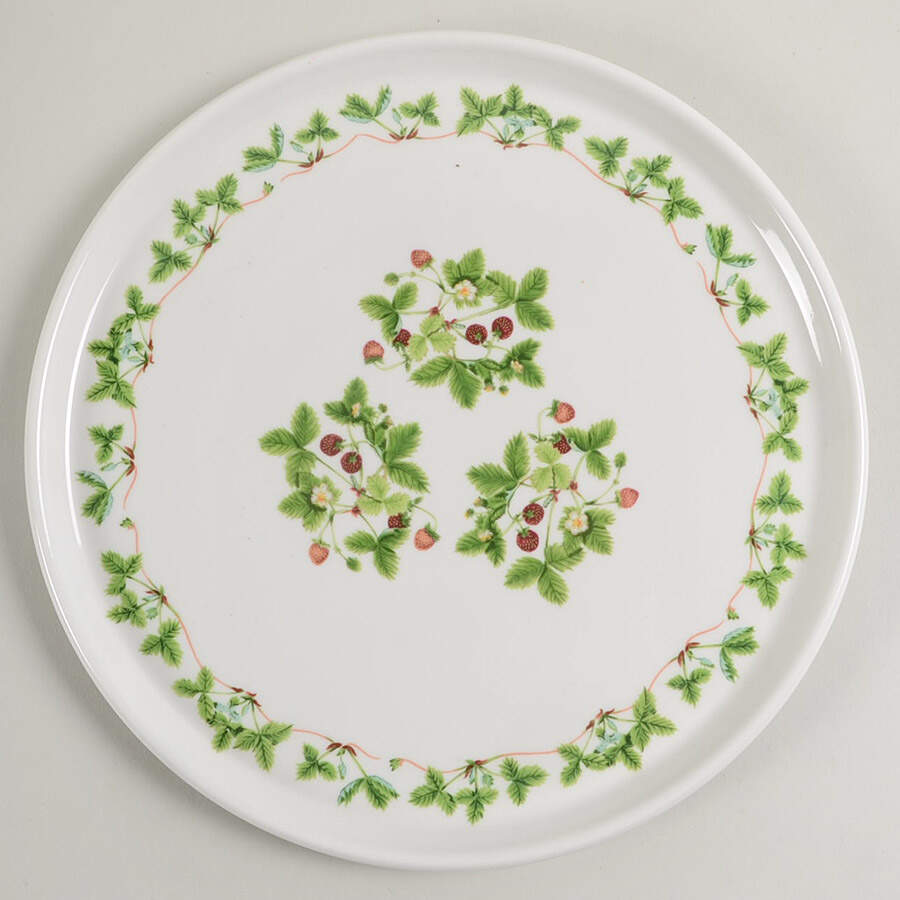 Summer Strawberries 10" Pizza Plate by Portmeirion-1