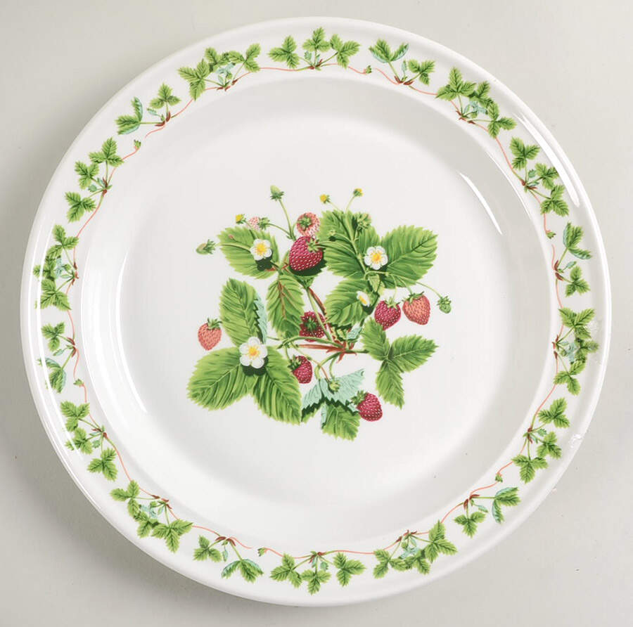 Summer Strawberries Dinner Plate by Portmeirion-1