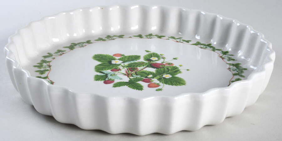 Summer Strawberries 10" Quiche by Portmeirion-1