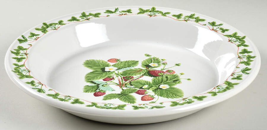 Summer Strawberries Pie Serving Plate by Portmeirion-1