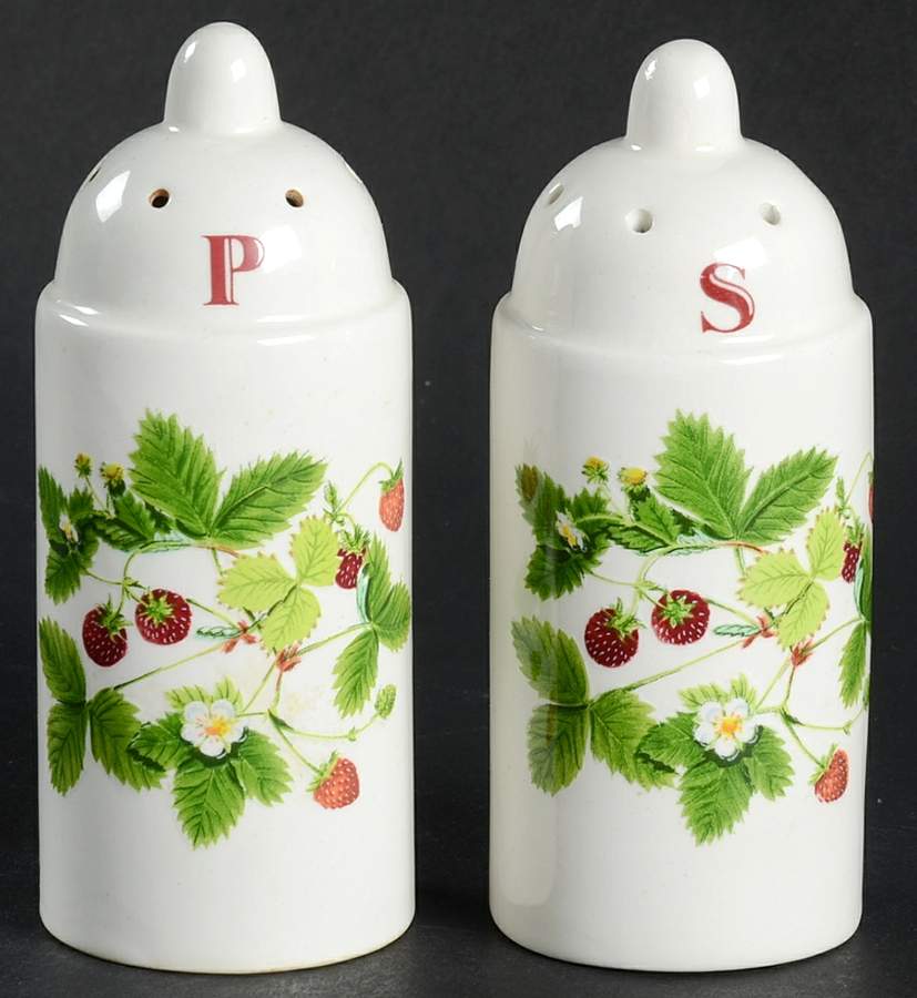 Summer Strawberries Salt & Pepper Set by Portmeirion-1