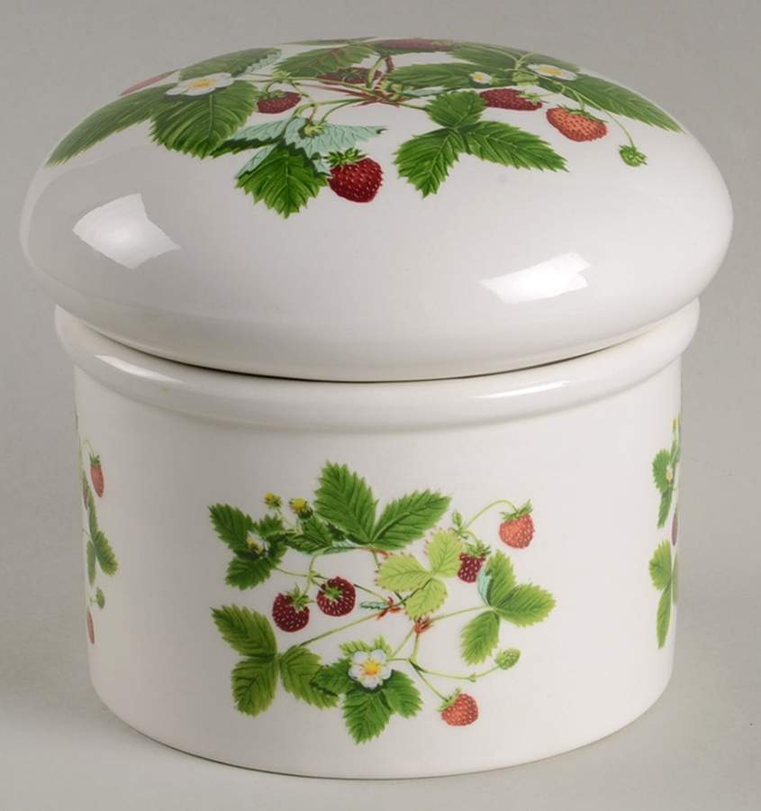 Summer Strawberries 2" Storage Jar & Lid by Portmeirion-1