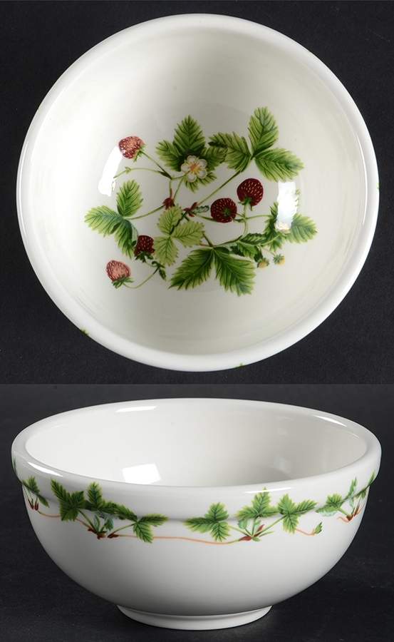 Summer Strawberries Fruit/Dessert (Sauce) Bowl by Portmeirion-1