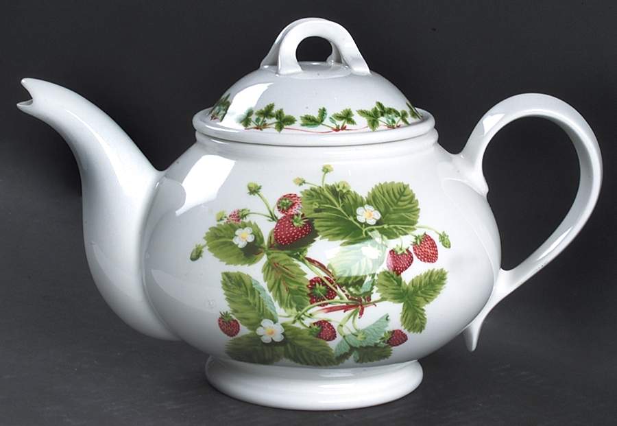 Summer Strawberries Teapot & Lid by Portmeirion-1