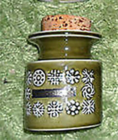 Totem Olive Green Large Spice Jar & Lid by Portmeirion-1