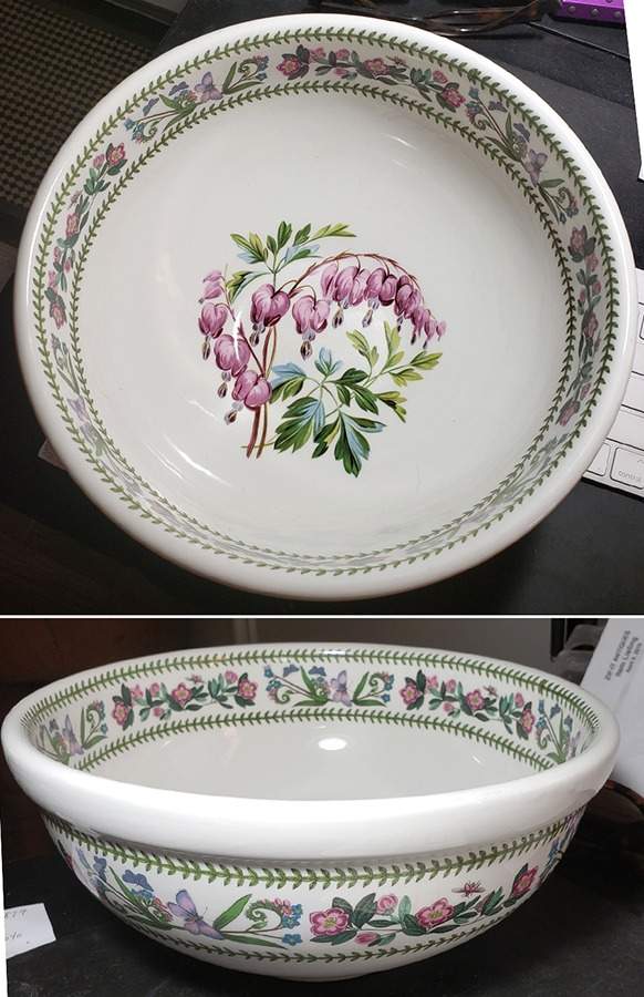 Variations 9" Salad Serving Bowl by Portmeirion-1