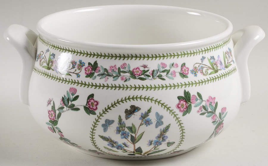 Variations 2 Qt Round Romantic Covered Casserole No Lid by Portmeirion-1