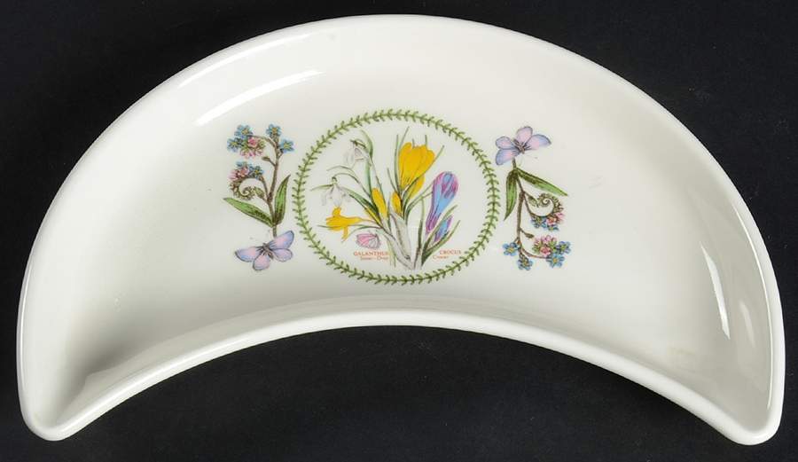 Variations Crescent Salad Plate by Portmeirion-1