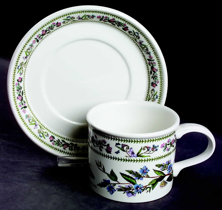 Variations Drum Breakfast Cup & Saucer Set by Portmeirion-1