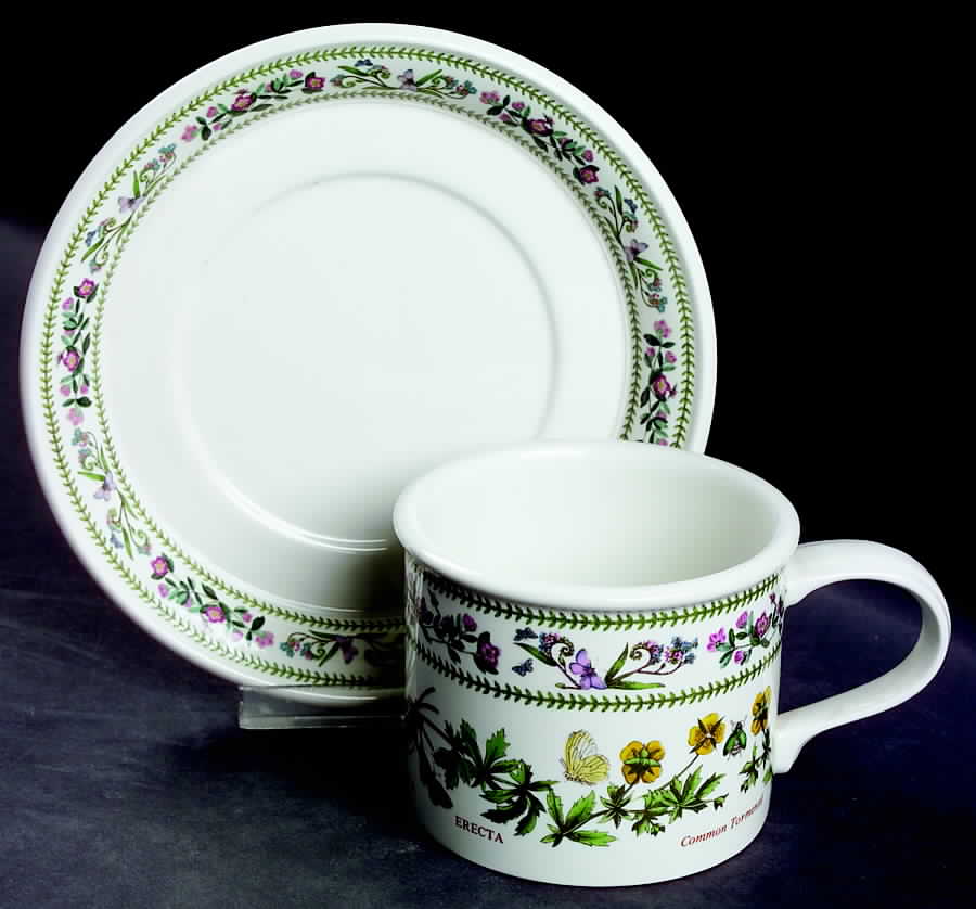 Variations Drum Breakfast Cup & Saucer Set by Portmeirion-1