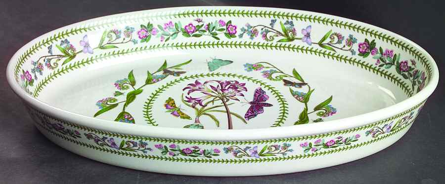 Variations 14" Oval Baker by Portmeirion-1