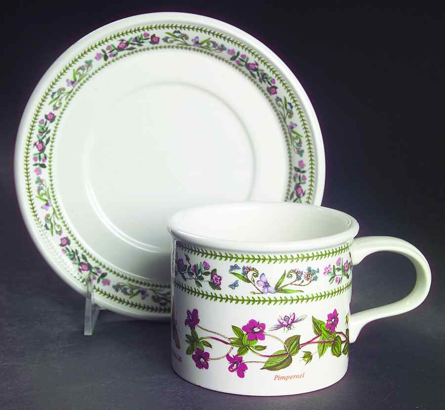 Variations Drum Breakfast Cup & Saucer Set by Portmeirion-1
