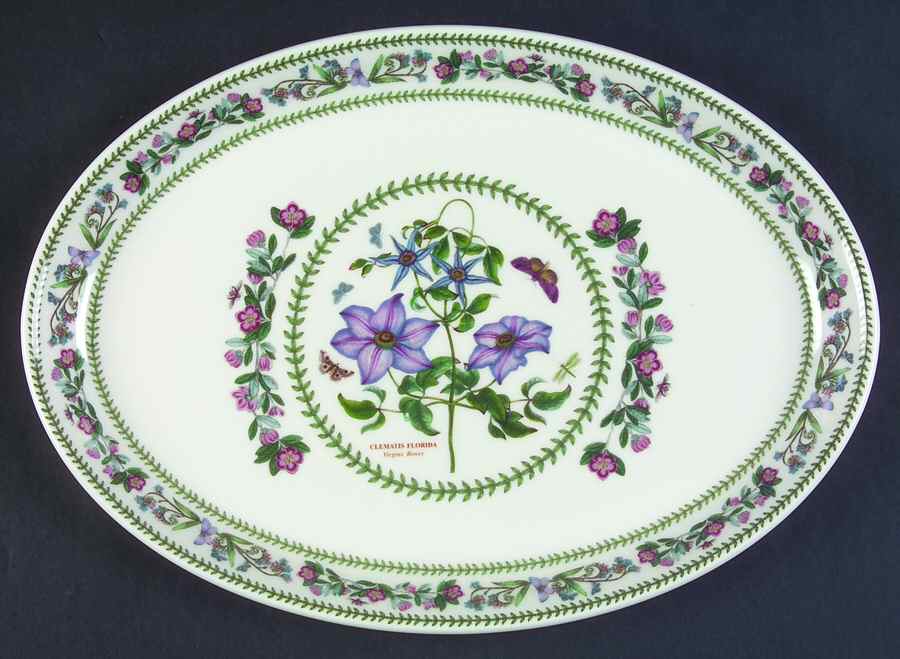Variations 12" Oval Steak Platter by Portmeirion-1