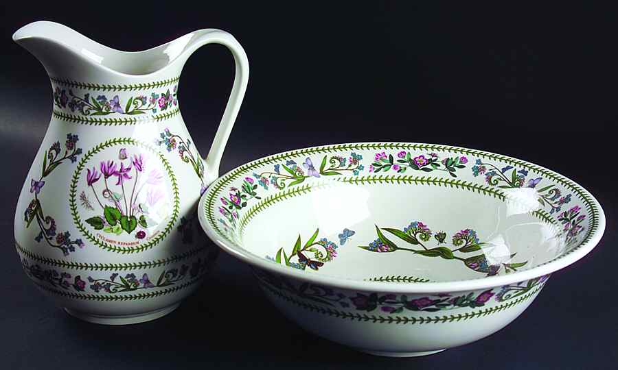 Variations Pitcher 56oz & Basin 11" Set by Portmeirion-1